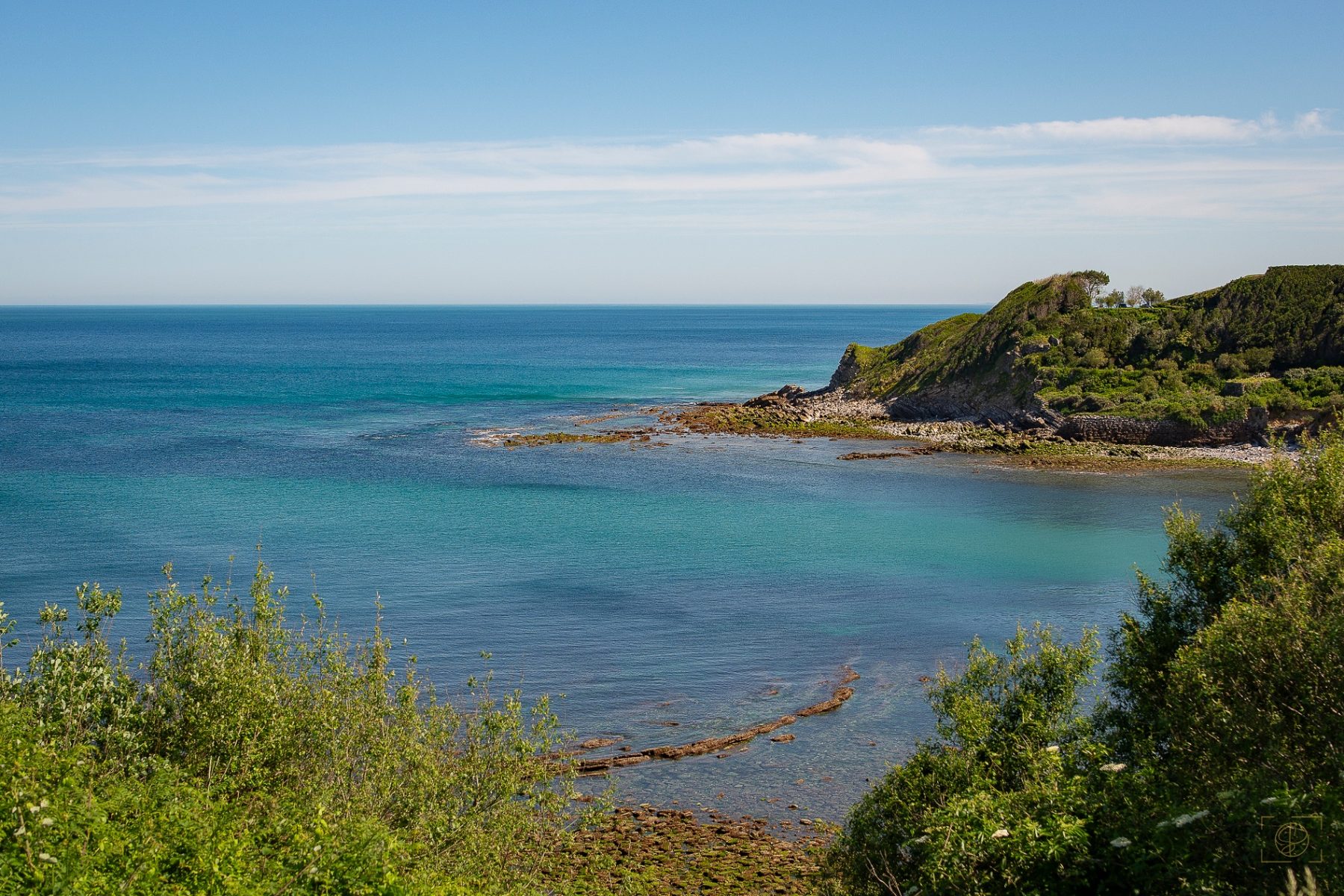 Saint-Jean de Luz — collection Paysages — Baie isolée de Saint-Jean de Luz — tirage d'art photographique en édition limitée par Sébastien Pontico